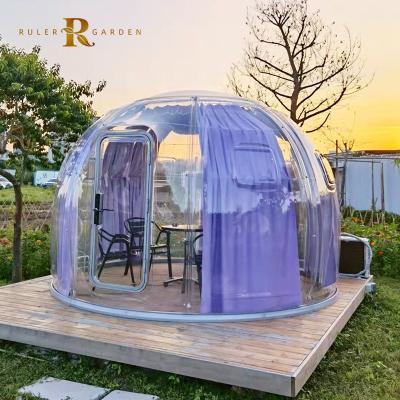 China Leisure factory price igloo transparent dome clear bubble house for outdoor restaurant for sale