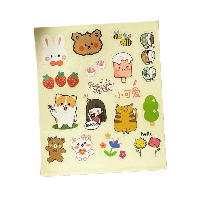 China Window Sticker New Cartoon Room Vinyl Wall Bakery Self Adhesive Baking Wrapping Stickers for sale