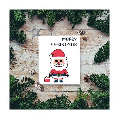 China Wholesale Hot Selling Window Sticker DIY Christmas Puzzle Stickers Cartoon Stickers for sale