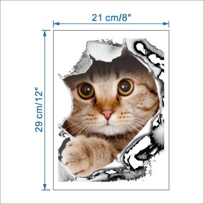 China Custom Window Sticker Creativity Wallpaper Vinyl Cartoon Stickers For Windows Wall Notebook for sale