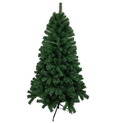 China 2021 New PVC Green Simulation Large Christmas Trees Ornaments Decorations for sale