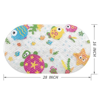 China Sustainable Toixc High Quality Non Safety Baby Newborn Bath Seat Non Slip Soft Bath Mat for sale