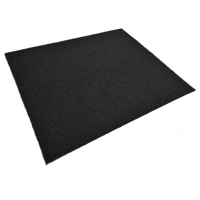 China Stain Resistant Customize Printing Reception Door Mat Durable Hotel Entrance Carpet Coil PVC Front Door Mat for sale