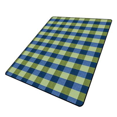 China High Quality Lightweight Waterproof Fleece Picnic Blanket Durable Waterproof Roll Up Camping Rise Mat Outdoor for sale