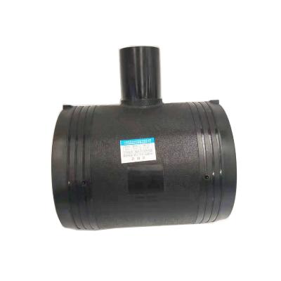 China Water supply electrofusion pe pipe fitting reducing tee for water for sale