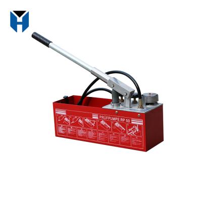 China Aluminum Manufacture Manual Plastic Water Pipeline Pressure Test Pump for sale