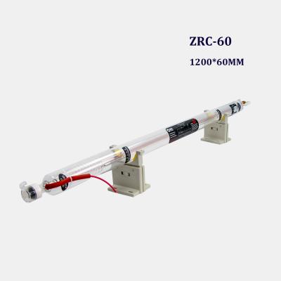 China Building Material Stores Zurong ZRC-60 Building Material 60 Watt CO2 Laser Tube For Laser Engraving Machine CO2 Laser Tube 60 Watt for sale