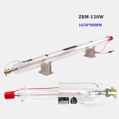 China CO2 laser engraving / CO2 laser engraving cutters / cutting machines factory ZuRong sold ZRM CO2 laser glass laser tube 80W 100W 130W 170W ZRM laser tube with 10months warranty time for sale