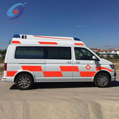 China New German High-roof ICU Ward-type Ambulance for Factory Price Sale. 5780*2000*2460 for sale