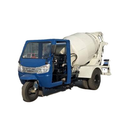 China Easy Operation Small Concrete Mixer Truck Self Loaded Concrete Truck /Tricycle Concrete Mixer Truck for sale