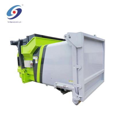 China White 7.5 / 11 Kw Industrial Machinery Repair Shops China Hydraulic Garbage Compactor for sale