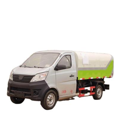 China Factory Design Waste Collection Kitchen Waste Transport Truck New for sale