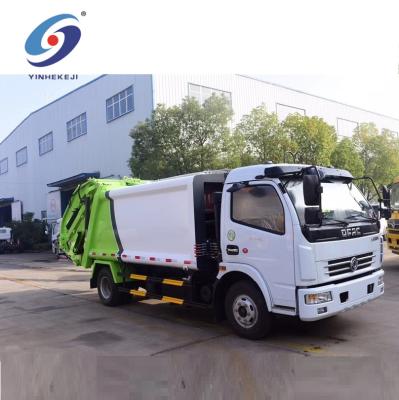 China Chinese factory price of 8 ton compactor garbage truck small capacity dimensions. for sale