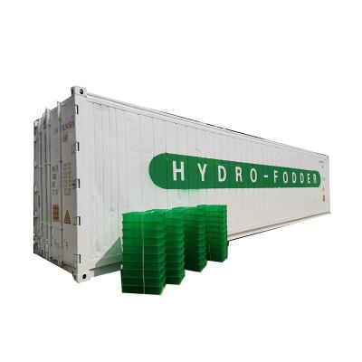 China Hydroponic het Veevoedercontainer van de microcomputercontrole met Zonnemacht Te koop