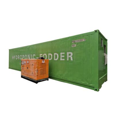 China Zonne Aangedreven Hydroponic het Veevoedercontainer van Full Auto met 60*40*12cm Dienblad Te koop