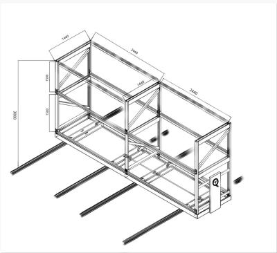 China estantes crecientes hidropónicos de la granja interior de los 4x8ft para el cuarto de niños vegetal en venta