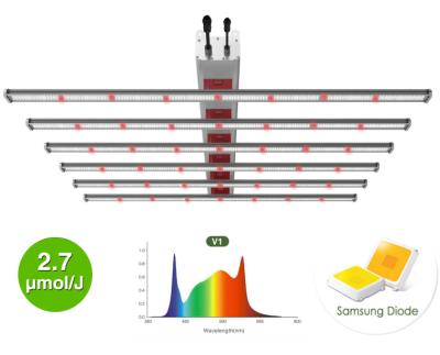 Κίνα Το Osram 660nm Samsung LM301Z που οδηγείται αυξάνεται τους λαμπτήρες 2360umol/S 1000W PPFD γίνεται ελαφρύ προς πώληση