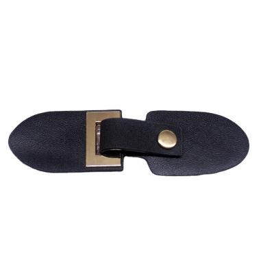 China Manufacturers Washable Custom Leather Alloy Metal Alloy Leather Buckle Style Multi Lock Buckle for sale