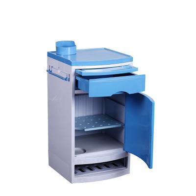 China Traditional Medical Hospital Bedside Hospital Furniture ABS Plastic Pharmacy Cabinets for sale