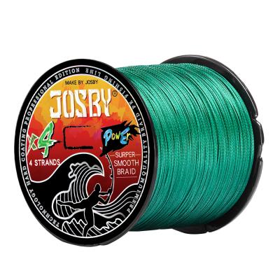 China JOSBY High Tensile 4 Strands PESCA X4 Japan 300M PE Carp Braided Fishing Line Multifunctional Super Strong Multifilament Wire Braided Fishing Line for sale