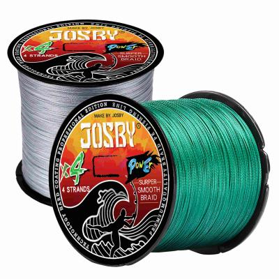 China NEW JOSBY PESCA 4 High Tensile Line 300M 10~85 Pound Super Strong Durable Braided Line Peche Multifilament PE Fishing Line for sale