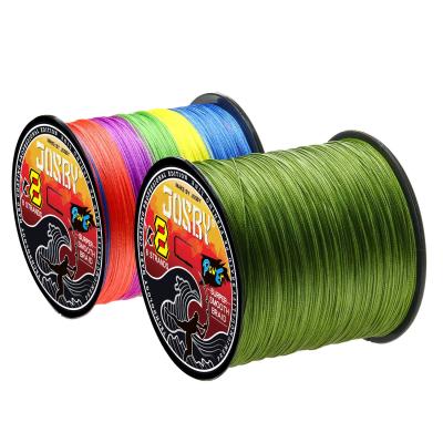 China JOSBY 8 High Tensile Yarn Spinning Japan Carp Fly Sea Saltwater PE Weave Braided Yarn PESCA Fishing Multifilamento Line for sale