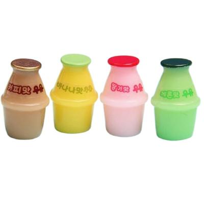 China China ZF143 Wholesale Korean Design Charms Resin Yogurt Bottle Promotional Toys DIY Mud Accessories for sale