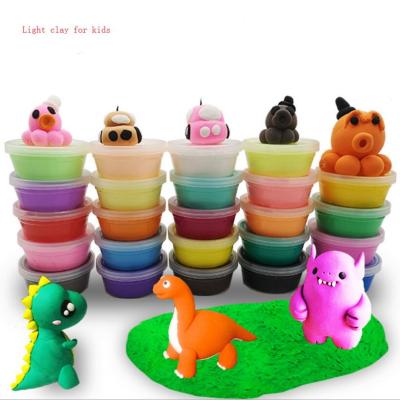 China Develop Children's Intelligence ZQX01 24 Colors Modeling Clay Clay For Kids Diy Ultra Super Light for sale