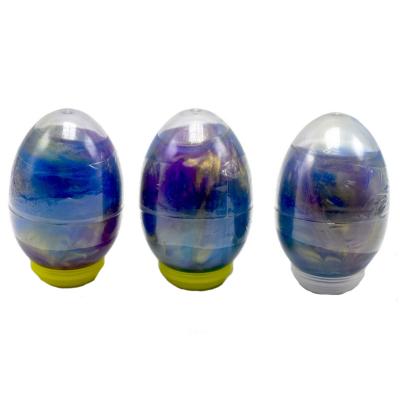 China Educational DIY Toy W002 Mud Galaxy Mud Ball Toys Plastic Soft Mud Eggs Kids Mud for sale