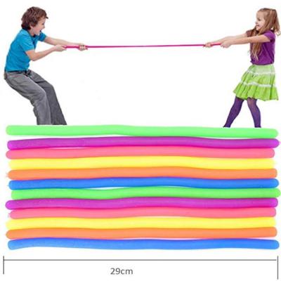 China CY012 Soft Toy Toys 2019 Anti-stress Toy Elastic String Fidget Vent Bulk Colorful Toys For Kids Children for sale