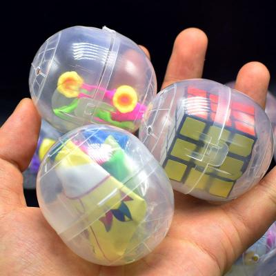 China ZQX32 Egg Vending Machine Child Surprise Egg Capsule Toys Bulk Plastic Capsule Toy For Egg Vending Machine for sale