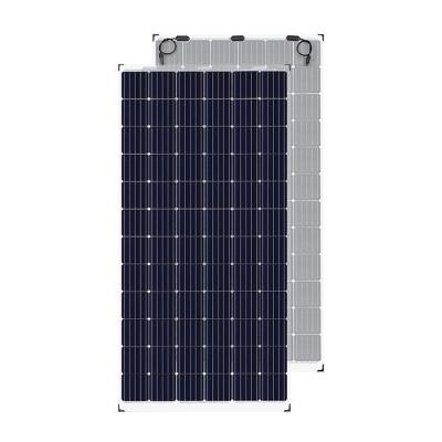 China Monocrystalline Silicon 345W Double Sided Solar Panels Bipv Double Glass PV Solar Panel 1978*992 for sale