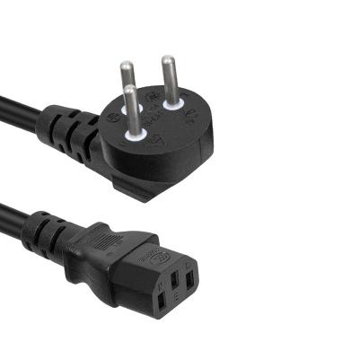 China COMPUTER Yelei Israel Male AC Power Cord 3pin Electric Power Outlet Extension Plug Israel Standard Power Cable for sale