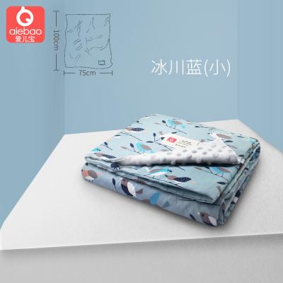 China Factory wholesale folded receiving winter monthly soft newborn baby milestone minky blanket for sale