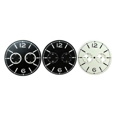 China Various Color Enamel Dial Part SKX Mod SUBMARINE Style Watch Dial 55mm Stainless Steel for sale