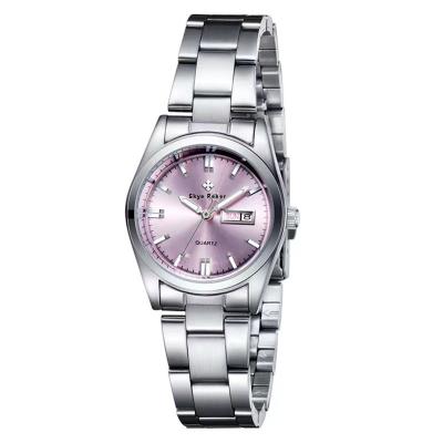 China Automatic Date Montre Femme, Women's Watches, Fashion Ladies Watches Waterproof Quartz Silver Date Dress Women's Automatic Wristwatch Reloj MU Clock for sale