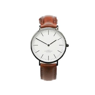 China Quartz Movement Business Watch Brand Leather Men Automatic Date Watches OEM Men's Waterproof Watches for sale