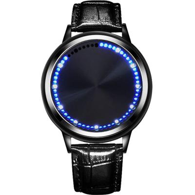 China Creative Graduation Commemorative Gift LED Watch Student Watch Live Hot Sale Touch Screen Water Resistant for sale