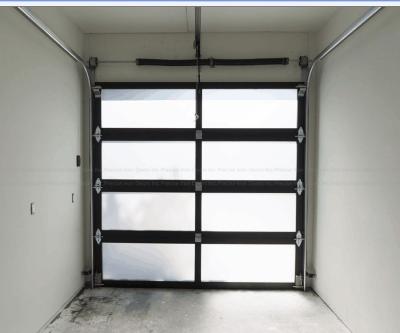 China Best Traditional Used Aluminum Insulated Glass Garage Doors Security for sale