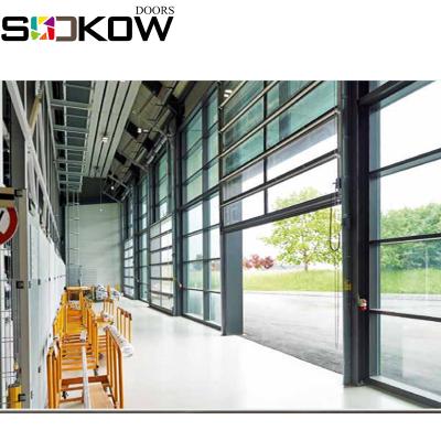 China modern warehouse industrial door/panel door/industrial insulated sectional workshop door for sale