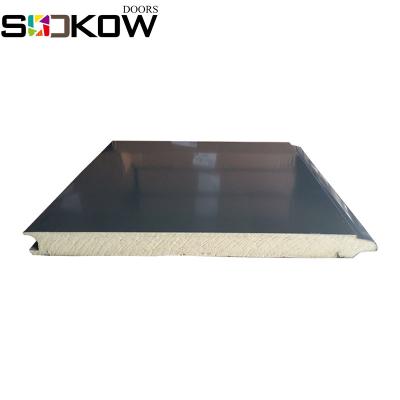 China Automatic Sectional Garage Door Top Panels For Sale Garage Door Panel / PU For Europe Market for sale