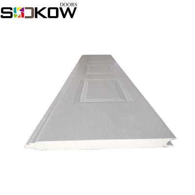 China Pinch Resistant Insulated Panels For Warehouse Door / Door Panels Price List / Sandwich Panels In PU Foam Wavy Profile for sale