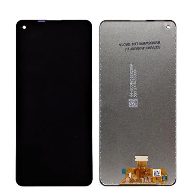 China Original.OLED.Incell Phone Replacement Part LCD Display For Samsung A21S A217 Amoled Original Oled Incell With Frame With Touch Screen Digitizer Replacement Display for sale