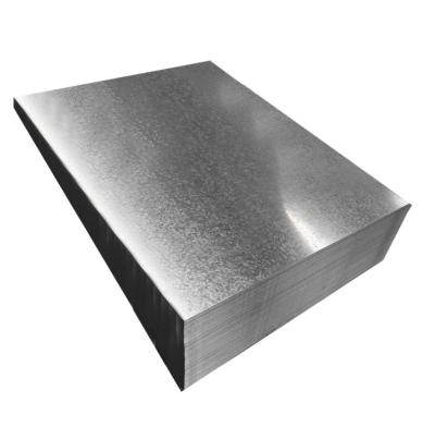 China Hot Dipped Boiler Sheet Building Material Regular Zero Spangle Dx51d Z275 Zinc Coated Galvanized Steel Sheet for sale