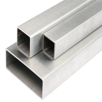 China Industry Stainless Steel Rectangle Pipe Square Tube 304 304L 310S 310 309 309S 316 316L 409 409L 410 410S for sale