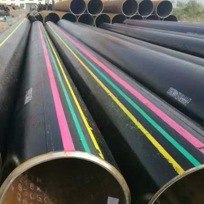 China Construction DIN30670 3lpe coated API 5L X42/X52 Seamless/ERW/LSAW steel pipe for line pipe for sale