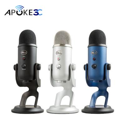 China Multi Functional USB Microphone Blue Yeti USB Streaming Portable Microphone for sale