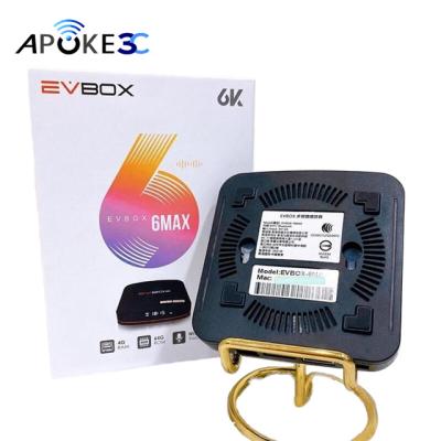 China 4g+64g with AI voice funtion EVPAD EVBOX 6MAX 4G+64G ultra clear memory 6K TV box for sale