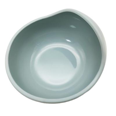 China 100% Sustainable Food Grade Silicone Kids Tableware Manufacturers Customize Logo Silicon Bowl Suction Baby Bowl for sale