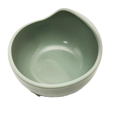 China Viable Bpa Free Soft-tip Silicone Baby Bowl Wholesale Free Feeding Tableware Set 100% Baby for sale